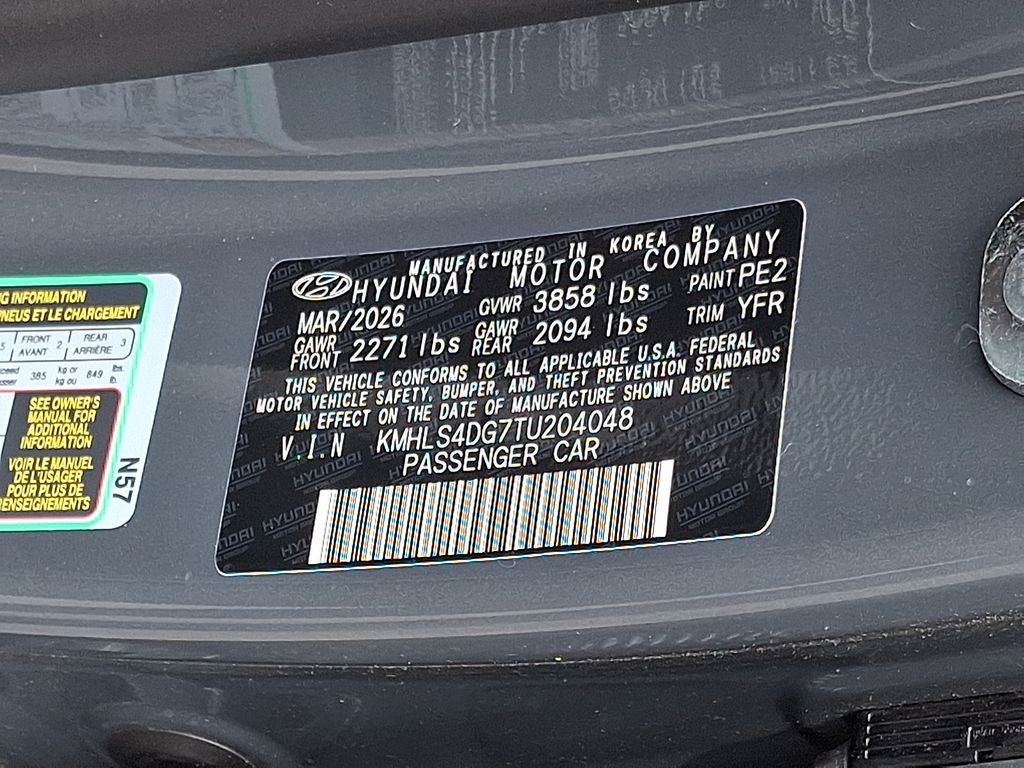 2026 Hyundai ELANTRA SEL Sport