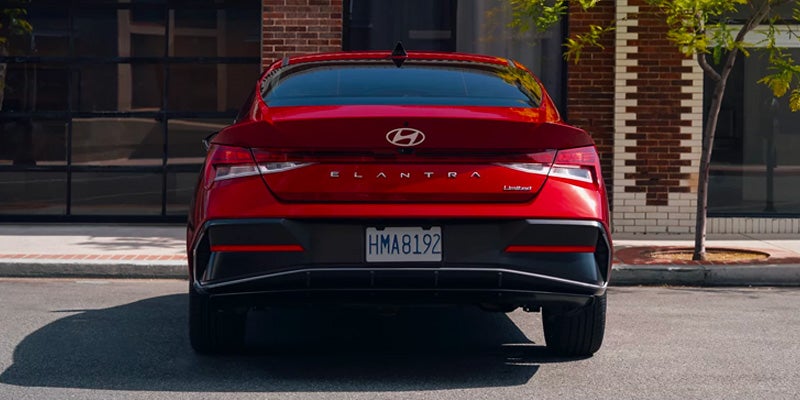 2025 Hyundai Elantra Rear ENd