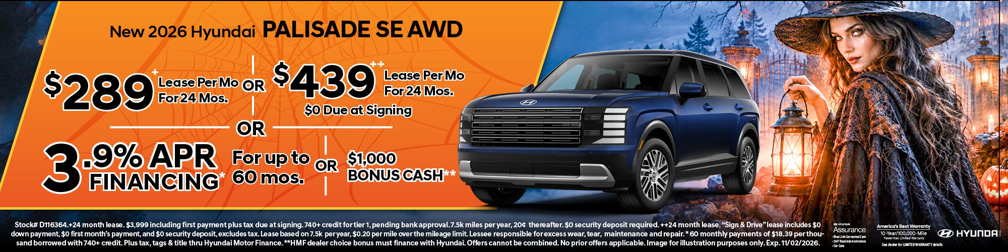 New 2026 Hyundai Palisade SE AWD