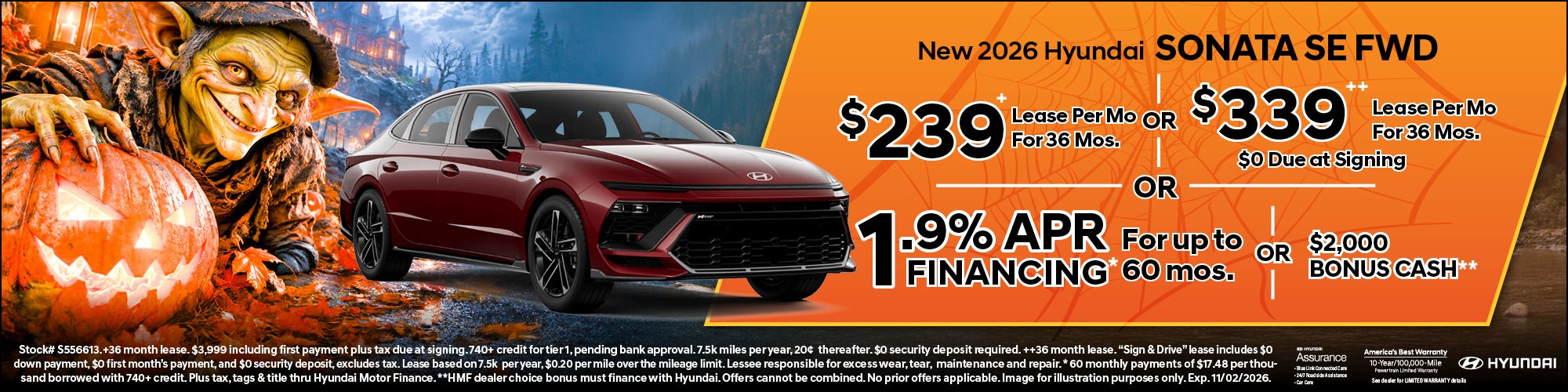 New 2026 Hyundai Sonata SE FWD