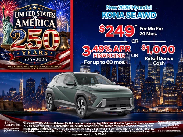 2026 Hyundai Kona SE