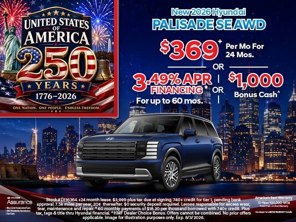2026 Hyundai Palisade SE