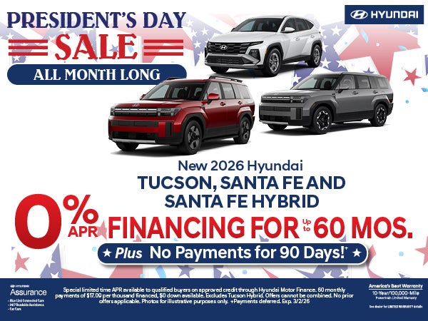 0% APR Financing For 60 Mos.