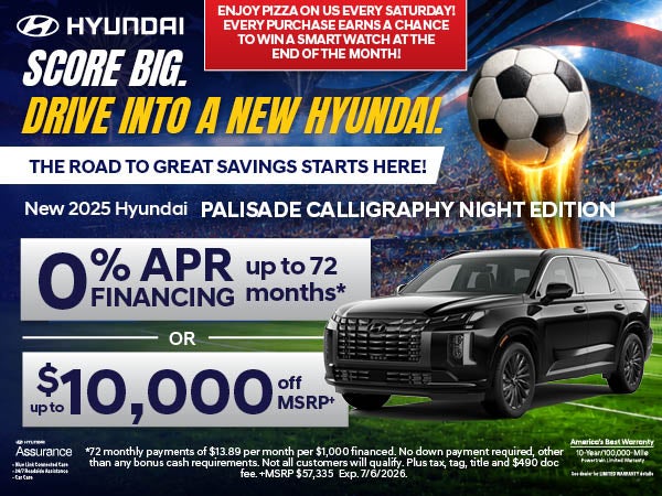 New 2025 Hyundai Palisade Calligraphy