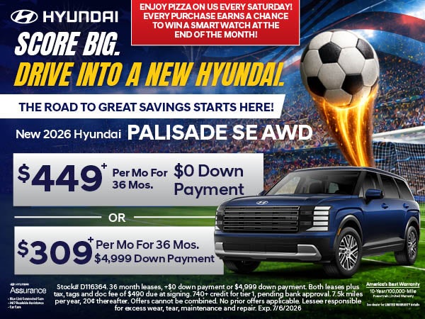 New 2026 Hyundai Palisade