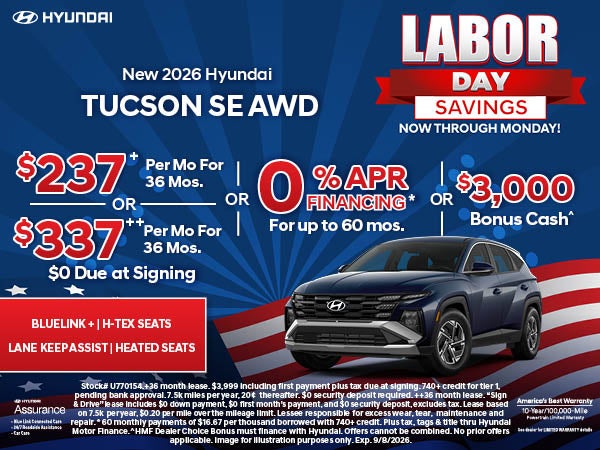 2026 Tucson SE AWD