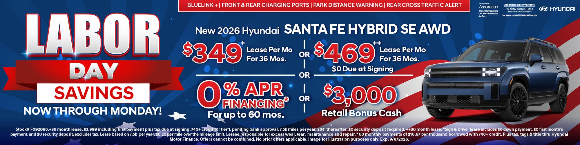 2026 Santa FE Hybrid SE AWD