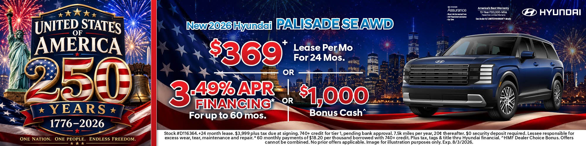 2026 Hyundai Palisade SE