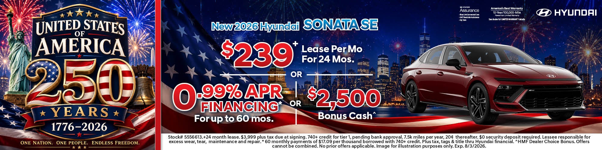 2026 Hyundai Sonata SE